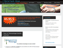 Tablet Screenshot of comtem.ca